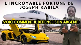 L'immense fortune de Joseph Kabila et voici comment il dépense son argent