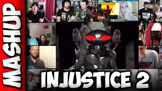 Injustice 2 BLACK MANTA Reveal Gameplay Trailer Reaction Mashup