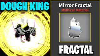 How to summon Dough King / How to get Mirror Fractal for race v4 - Blox Fruits