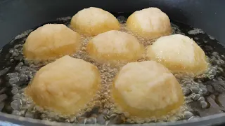NO FLOUR! How to Make Simple Fried Potatoes and Eggs Recipe