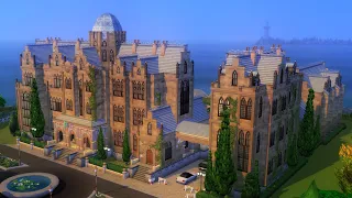 BOARDING SCHOOL - Dark Academia | Sims 4