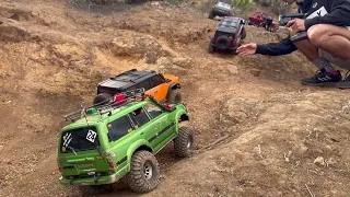 Día de trial por el circuito de la crujera #4x4 #rc #crawler #canarias🇮🇨 #element #axial #traxxas