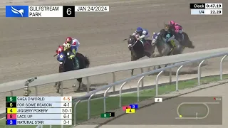 Gulfstream Park Carrera 6 - 24 de Enero 2024