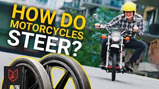 Can a Flat-Tread Motorcycle Turn? How Motorbikes Steer