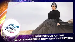 Junior Eurovision 2015 | What's happening now with the artists?