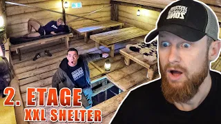 2. ETAGE vom XXL Shelter von Survival Mattin - So sieht sie von INNEN aus | Fritz Meinecke reagiert