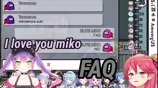 Towa Killed Sakura miko and stuff happened | Among Us