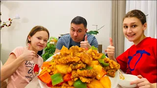 Свинина в Кисло-Сладком Соусе с Ананасами – Рецепт Мяса Габаджоу с Ананасами по- Китайски 咕咾肉