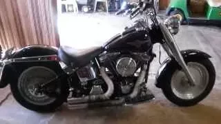 '99 Harley Davidson - Custom Fat Boy - Flaming Pipes!🔥