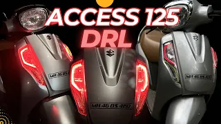 Access 125 Modified Led Drl & Indicator | Scooter Modification