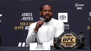 Jon Jones  -  "This guy tickles my pickle"