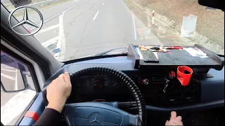 1998 | Mercedes-Benz Sprinter 312D | 2.9 122HP| POV TEST DRIVE