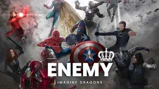 Imagine Dragons:-Enemy [ Avengers Civil War] "Peonixyz"