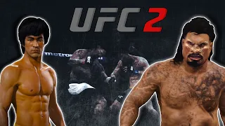 Smelly Giant vs. Bruce Lee (EA sports UFC 2)