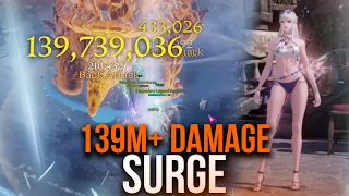 INSANE SURGE DAMAGE IN KUNGELANIUM | Limit Test Lost Ark 1480 Deathblade