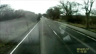 Citroen stupid overtake