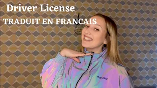 Driver License - TRADUIT EN FRANCAIS (cover Lisa Pariente)