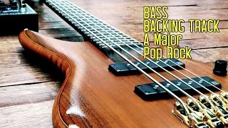 ° Bass Backing Track Dorian   A   Pop Rock
