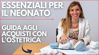 ESSENZIALI per il NEONATO: Cosa comprare prima della NASCITA - L'Ostetrica Consiglia X Dr-Silva.com