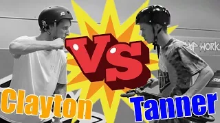 Tanner Fox VS Clayton Lindley GAME OF SCOOT at the Tanasy Factory