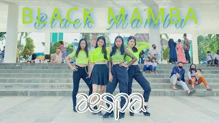 [KPOP IN PUBLIC CHALLENGE] AESPA (에스파) - 'BLACK MAMBA' Dance Cover by C-ÆSPA