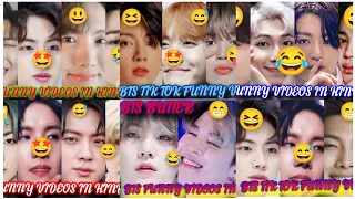 BTS TIK TOK FUNNY VIDEO'S IN HINDI FULL COMEDY//ALL MUMBER FUNNY 🤪🤣#funnymument #comedy #subscribe 😂