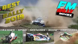 Best of RALLY 2019 | Crashes - Spins - Mistakes - Show | FM rallymovies [HD]