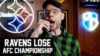 Pittsburgh Dad Reacts to Ravens Lose AFC Championship