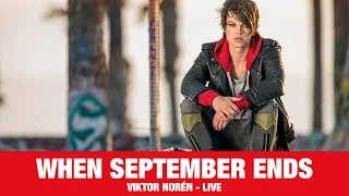 [LIVE] When September ends - Viktor Norén - NRJ SWEDEN