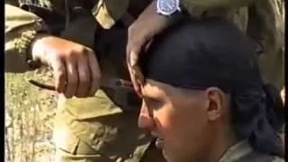 Русский солдат с пулей в голове/Russian soldier with a bullet in the head