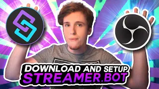 How to DOWNLOAD and CONNECT Streamer.bot to OBS