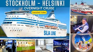 Stockholm - Helsinki | Overnight Cruise | Detailed Video | Sweden Days - # 7