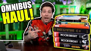 OMNIBUS Comic Book HAUL! Moon Knight | X-Men Fall of the Mutants | Once in Future & More!
