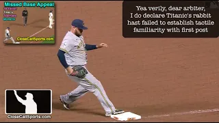 Teachable - Missed Base Appeal First Base Edition