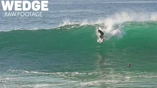 Bodyboarding Fun Peaks and Barrels at Wedge - RAW FOOTAGE