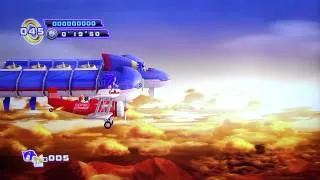 Sonic 4 Ep.2 Co-op: Sky Fortress Zone Boss