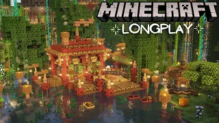 Minecraft Hardcore Longplay - Cozy Swamp House (No Commentary) Relaxing Gameplay 1.19