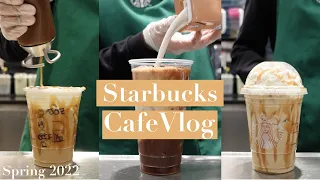 first 20 min vlog!💜 | cafe vlog | Target Starbucks | ASMR