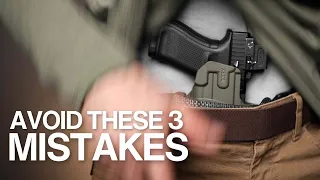 3 BIG Concealment Mistakes YOU Might be Making