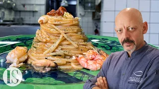 Italian Michelin star chef makes Seafood Spaghetti -  Gianfranco Pascucci