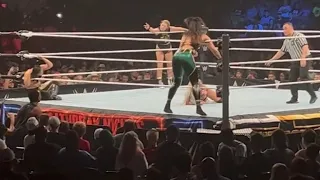 Ronda Rousey Shayna Baszler VS Raquel And  Liv Morgan Tag Team 🏆 - WWE Supershow Live Event