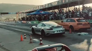 1000 hp Porsche 911 Turbo S  Hcp Arif Trolli vs       Audi Rs6 1000 hp Gojart Potera  | Drag Race |