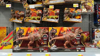 Jurassic world toy hunt! Found new Mattel Epic attack and even more!