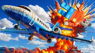 This INSANE Server is Dedicated to PLANE CRASH SURVIVAL in Brick Rigs Multiplayer!