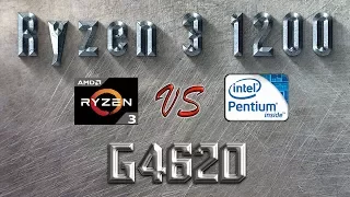 Ryzen 3 1200 vs Pentium G4620 Benchmarks | Gaming Tests | Office & Encoding CPU Performance Review