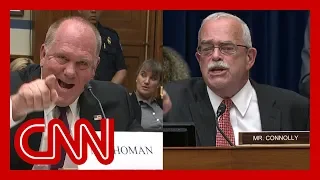 Lawmaker and ex-ICE director erupt at House hearing