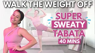 Weight loss Tabata Workout Challenge - No Equipment, Warm up & Cool Down Included