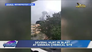 Several hurt in blast at German chemical site