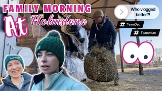 FAMILY MORNING AT HOLMDENE / Who Vlogged Best!?