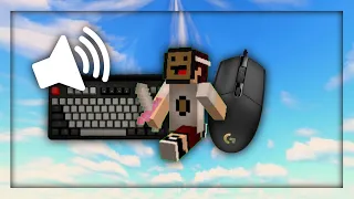 Keyboard + G102 Mouse asmr sounds | Pikanetwork solo bedwars